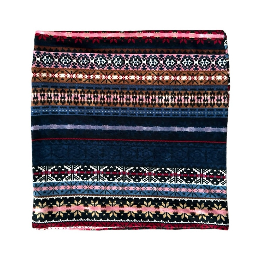 Nollie Stretch Mini Skirt Womens Size Large Alpine Print